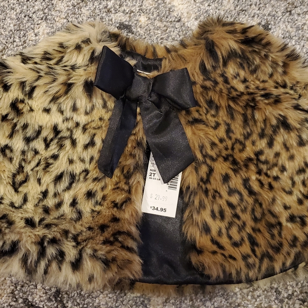 The Children's Place Faux Fur Cape